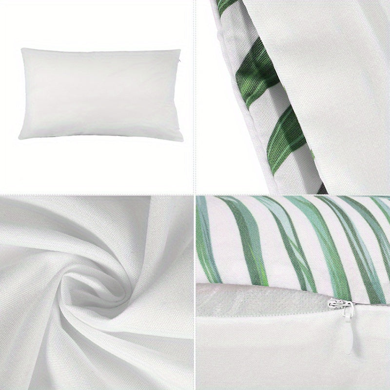 2-Pack Romantic Couple Cartoon Pillowcases - French Style Endless Love Design, Soft Polyester Single-Sided Print, Wrinkle & Fade Resistant, All-Season White Bedding with Zipper Closure (Pillow Inserts Not Included), Bed Room Decor And Accessories