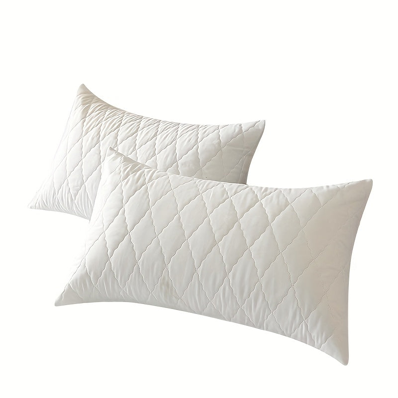 2pcs Multi-Size and Color Pillow Covers, Solid Color Pillowcases for Bedroom, Living Room & Hotel Use – Suitable for Single, Double, or Couple Beds – All-Season Washable