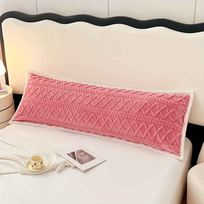 Couple'S Matching Pink Geometric Pattern Pillow Covers - Soft Polyester, Zip Closure, Machine Washable, Classic Style for Bed Decor, Bed Decor Essentials|Geometric Pattern Pillows|Zippered Pillowcase
