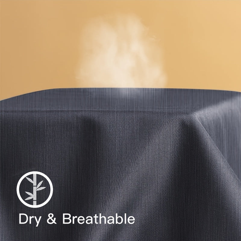 2pcs Summer Cooling Bamboo Fiber Pillowcases, 30% Bamboo Fiber + 70% Microfiber Material, Breathable and Comfortable, Soft Cooling Pair Set for Couples, Envelope Design for Easy Installation and Washing, Bedroom Decorative Pillowcases