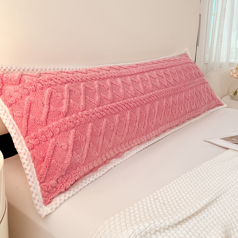 Couple'S Matching Pink Geometric Pattern Pillow Covers - Soft Polyester, Zip Closure, Machine Washable, Classic Style for Bed Decor, Bed Decor Essentials|Geometric Pattern Pillows|Zippered Pillowcase